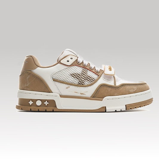 Kids Beige Skate Sneaker