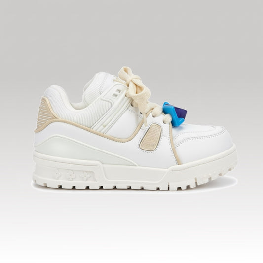 Kids White Skate Sneaker