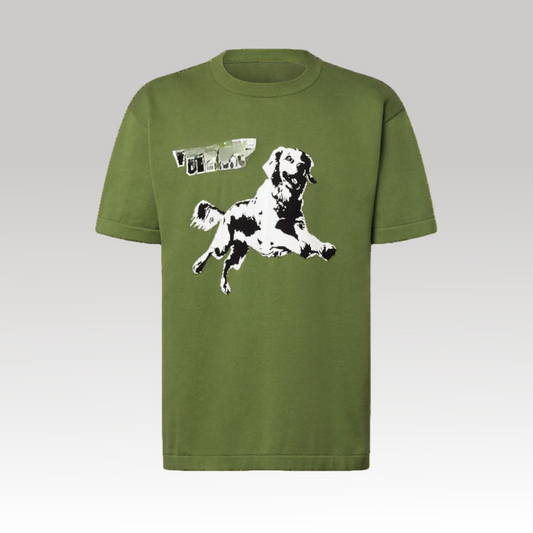 Short-Sleeved Cotton Crewneck