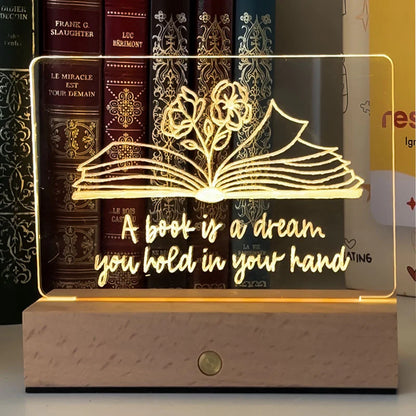 Kit : Gravure d'une lampe acrylique