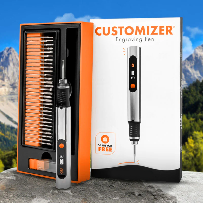 Lass dich begeistern vom originalen Customizer Gravurstift