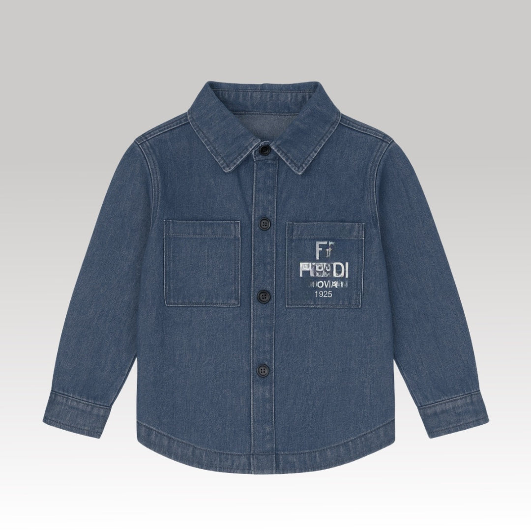 Denim Logo Shirt